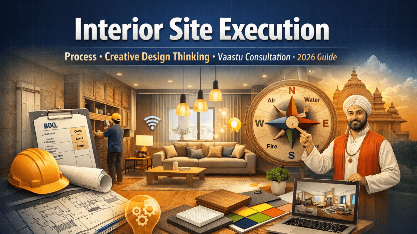 Interior Site Execution, Creative Design Thinking, and Vaastu ...